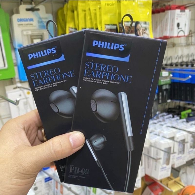 Headset philips premium Quality earphone Stereo model PhiLips-09