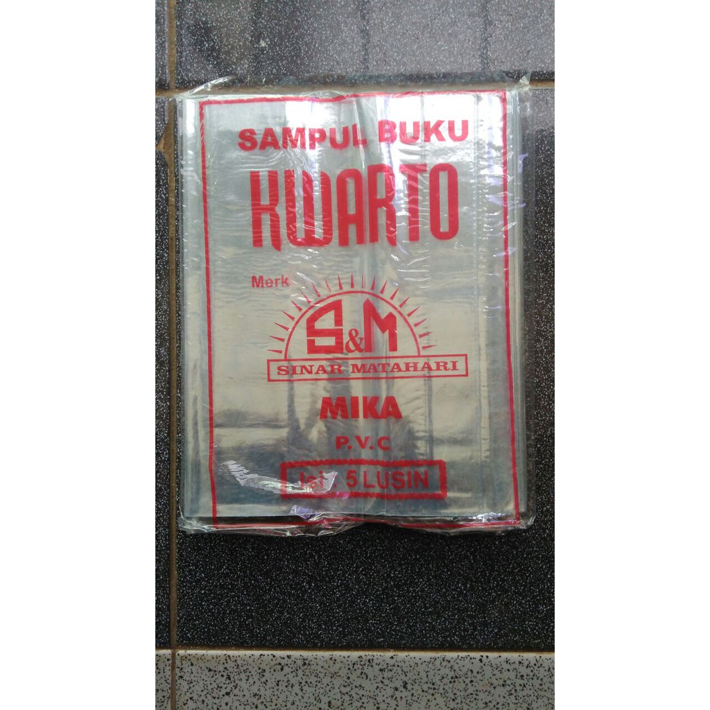 

Sampul Plastik Mika Buku Kwarto - Sampul Plastik Buku Kecil