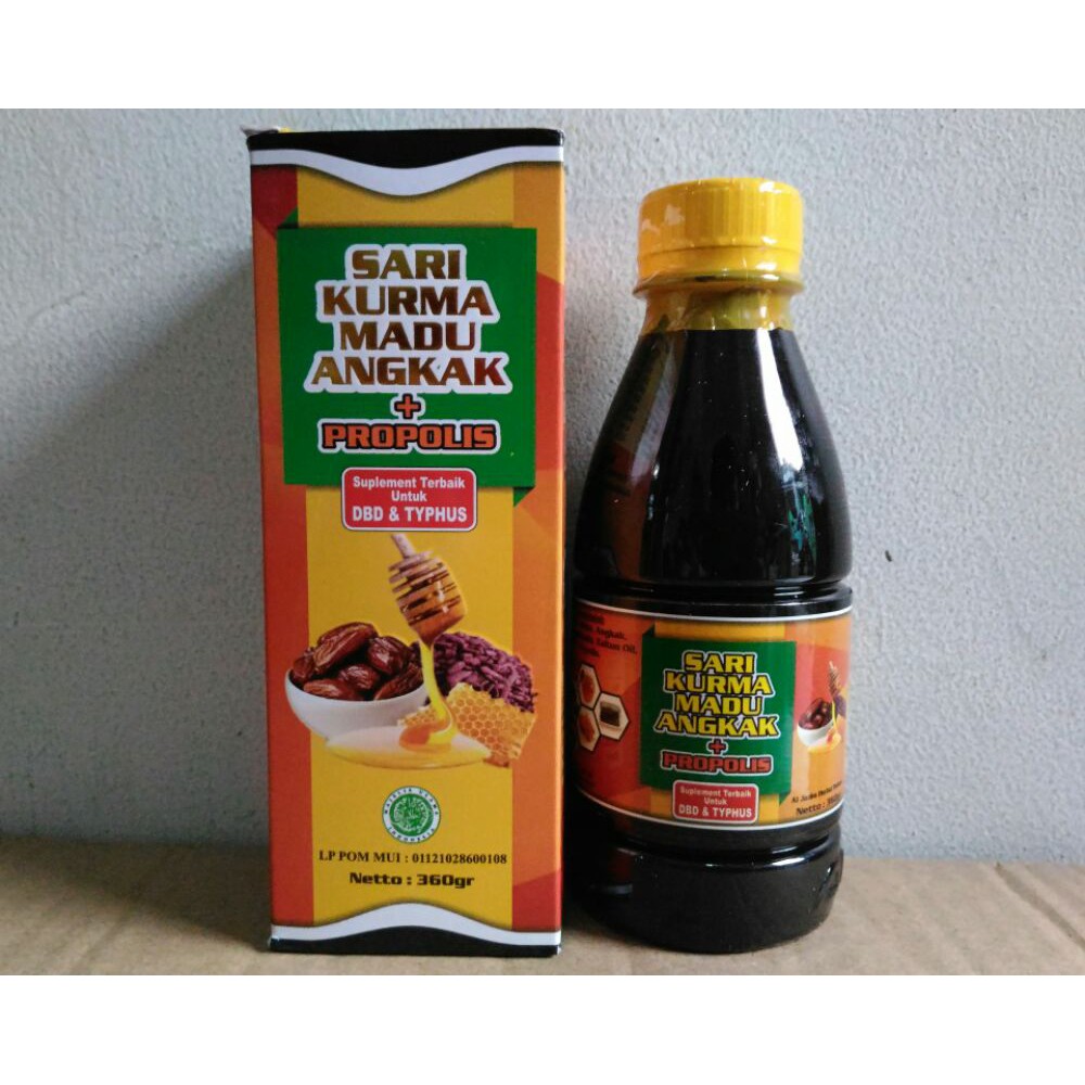 

Sari Kurma Madu Angkak + Propolis Al Jazira
