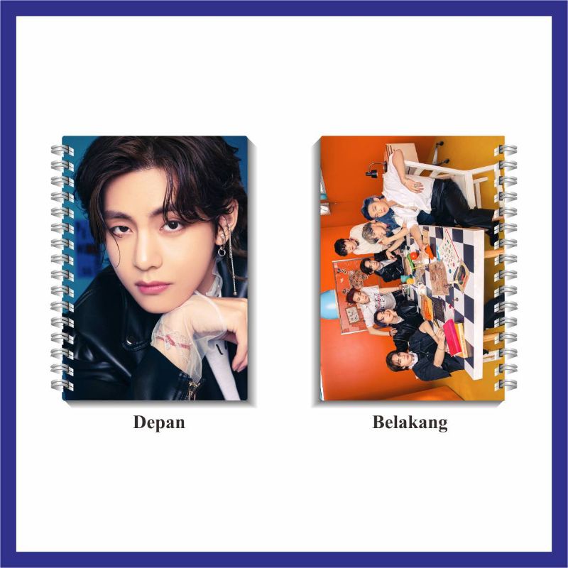 

[READY/BISA COD] NOTEBOOK KPOP BTS BUTTER - PERMISSION TO DANCE MEMBER (CONCEPT 1)