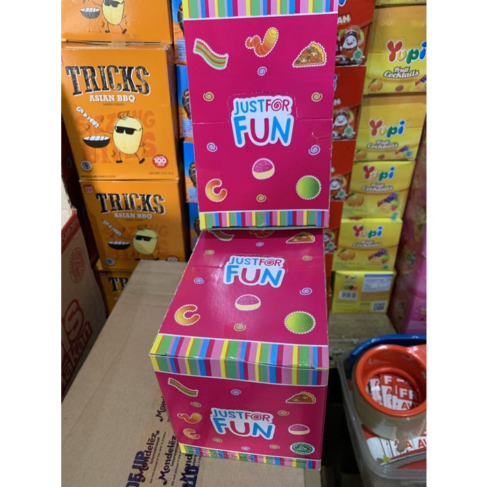 

504Oekho Yupi Just For Fun 1 Box Isi 12 Sachet 6J477iyfi