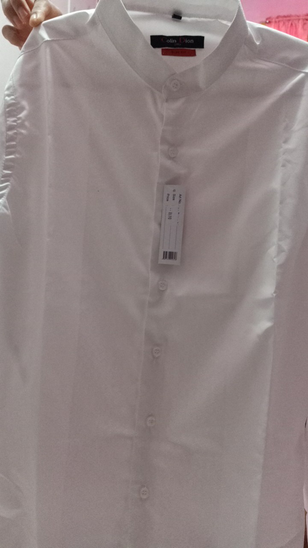 Hem Kemeja Batik Slimfit  Lengan Panjang