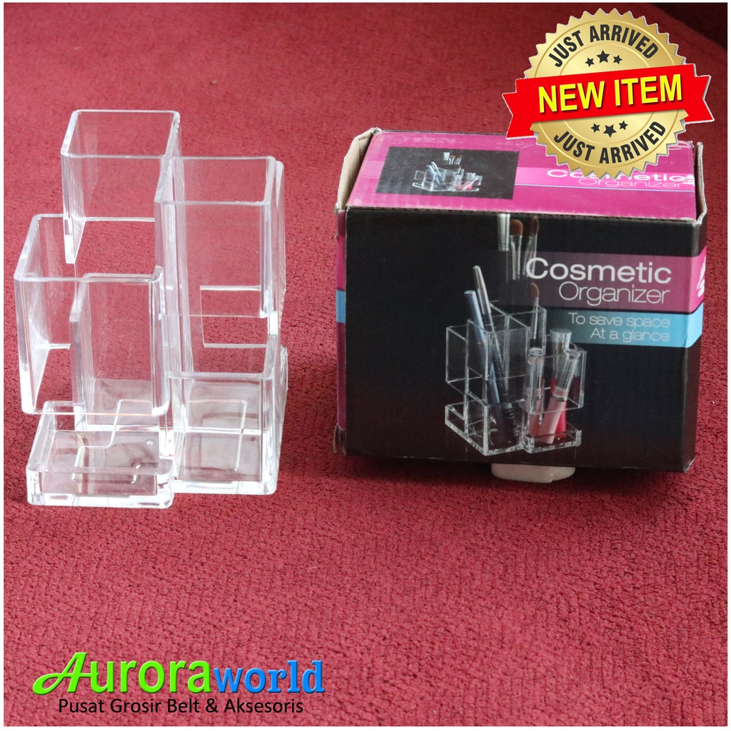 Auroraworld Cosmetic Organizers Rak Kosmetik Acrylic Multifungsi Organizer Make Up