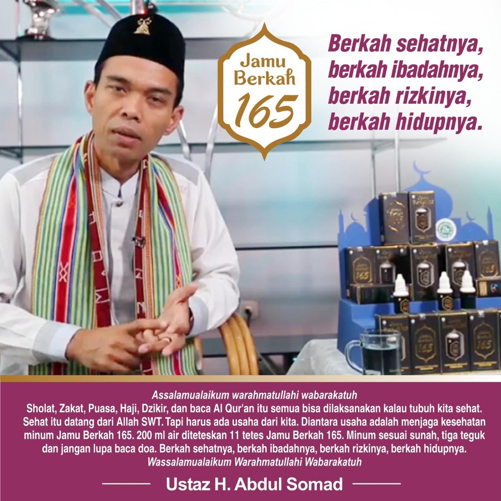 Jamu TETES 165 Berkah Ampuh