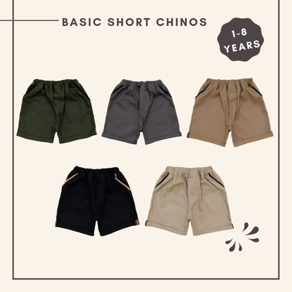 Celana Chinos Anak Laki Laki - Celana Pendek Anak Laki Laki  Short Chinos