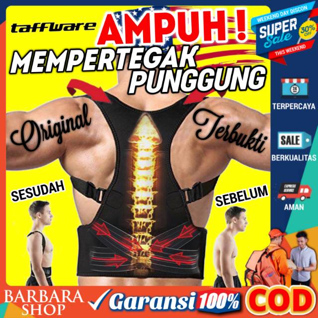 Penyangga Punggung Alat Bantu Terapi Koreksi Tulang Punggung Penegak Postur Tubuh Shoulder Back