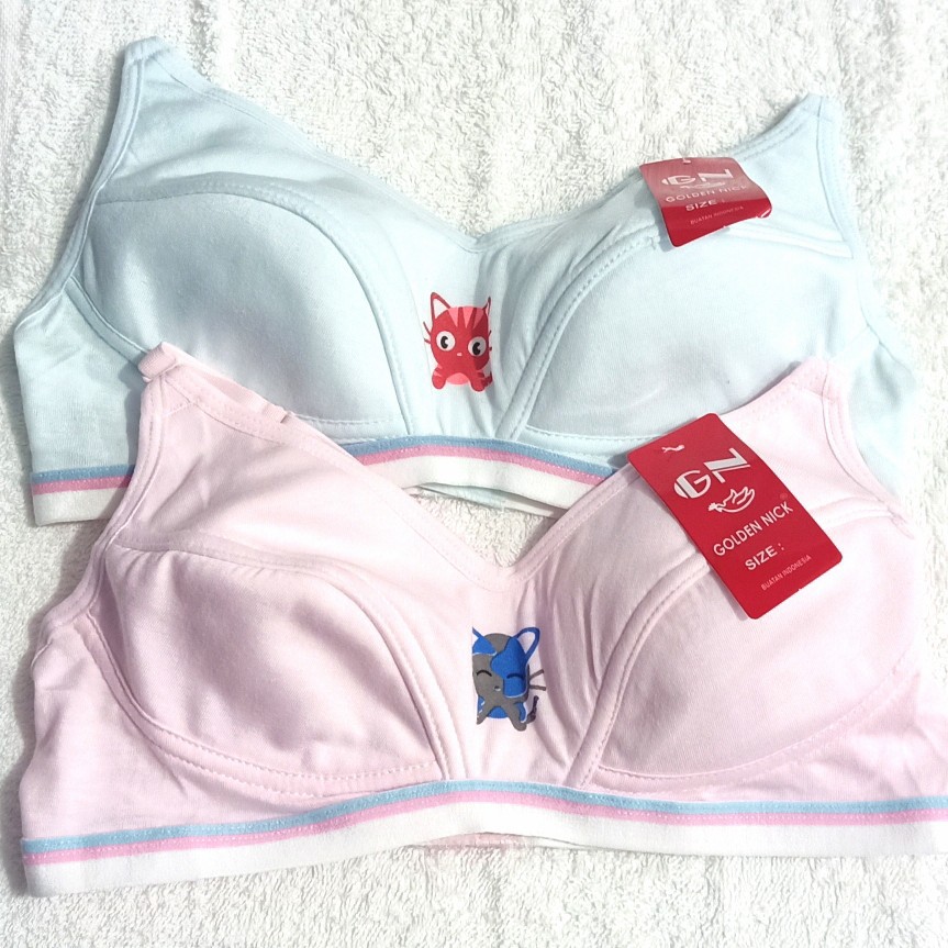 1 Pcs BH Bra Remaja ABG Golden Nick Underwear