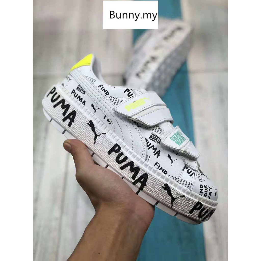 puma platform strap sneaker