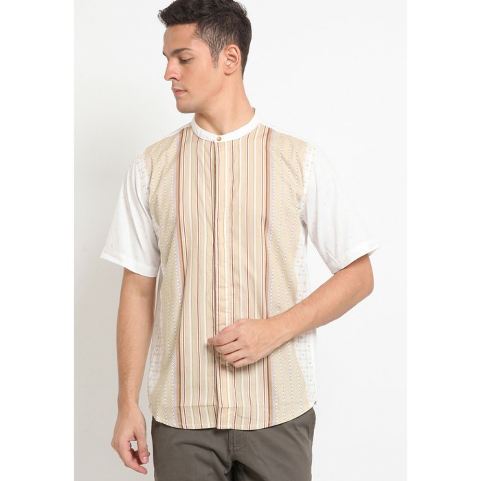 POLICE DENIM - BAJU KOKO PRIA ORIGINAL - 972BC Koko Short Sleeve Shirt