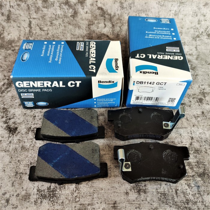 Kampas Rem Belakang Accord maestro Cielo BENDIX Brake Pad DB 1142 GCT