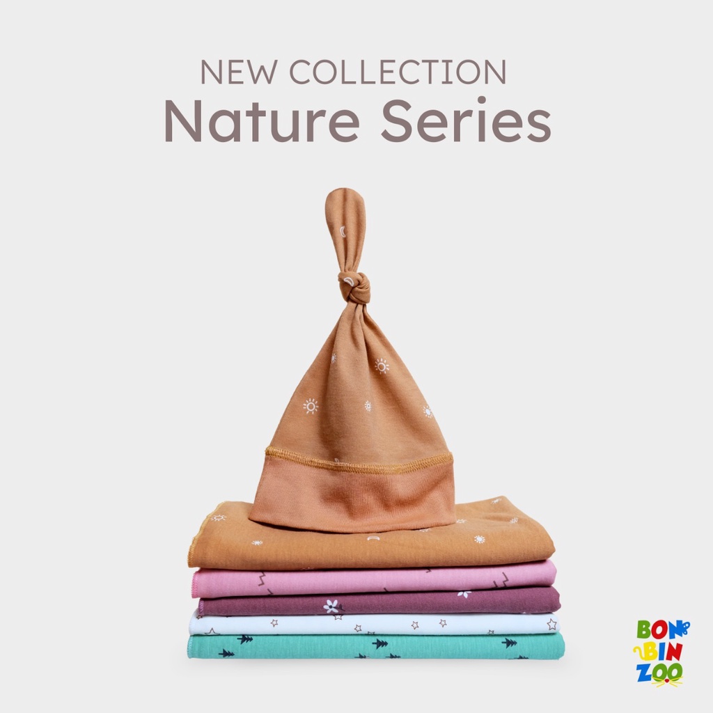 BONBINZOO HOTPANTS KANCING DEPAN - NATURE SERIES