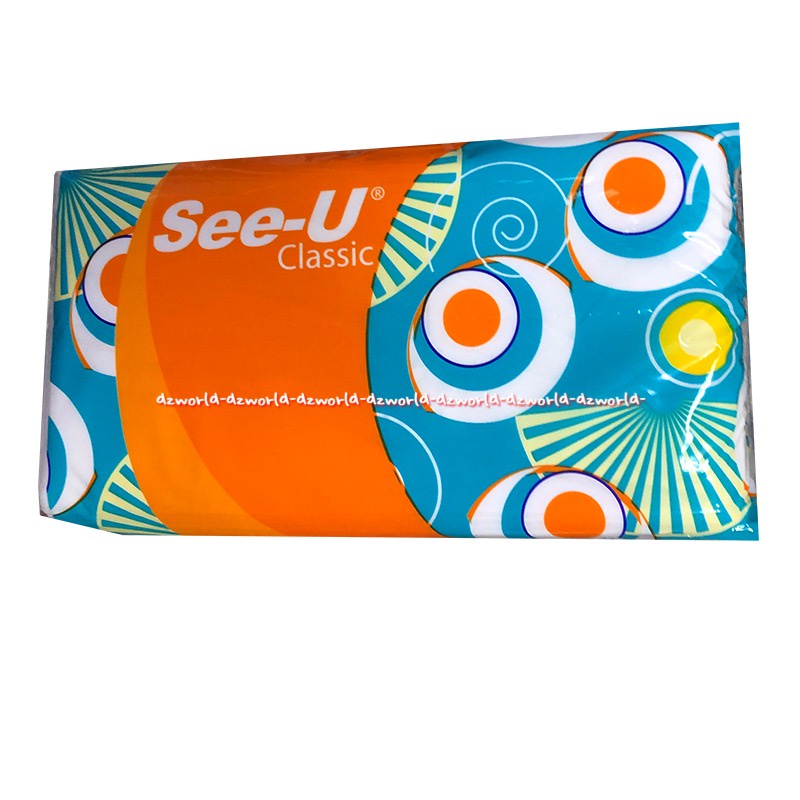 See U Classic Tissue Seeu 250Sheet 2Ply Tisu CU Tissu Klasik Halus Lembut Di Wajah Halal MUI