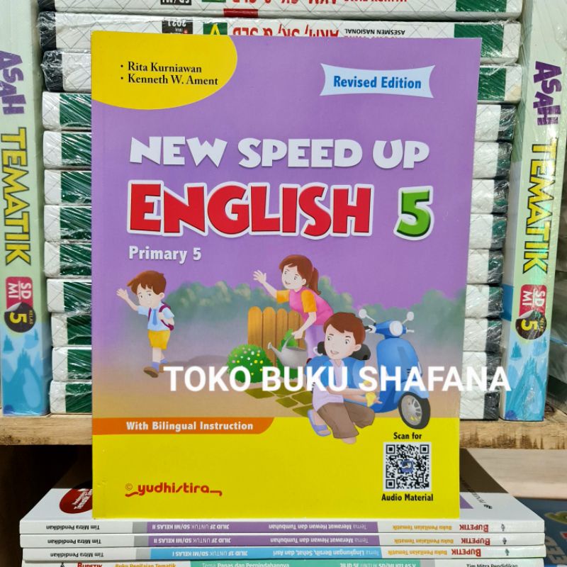 Buku Bahasa Inggris NEW SPEED UP ENGLISH Kelas 1 2 3 4 5 6 SD PENERBIT YUDHISTIRA REVISED EDITION