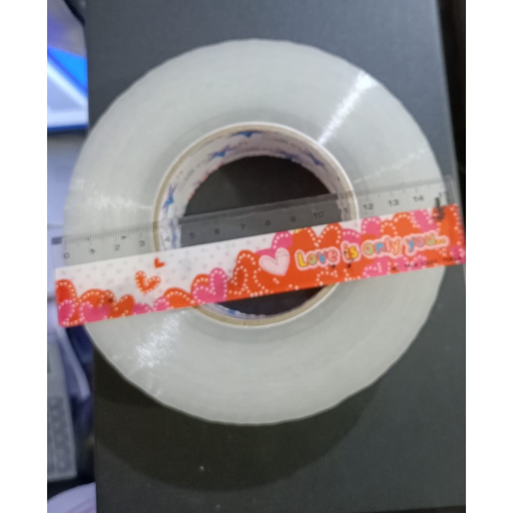 

LAKBAN CLEAR WHITE 45mm x500M JUMBO