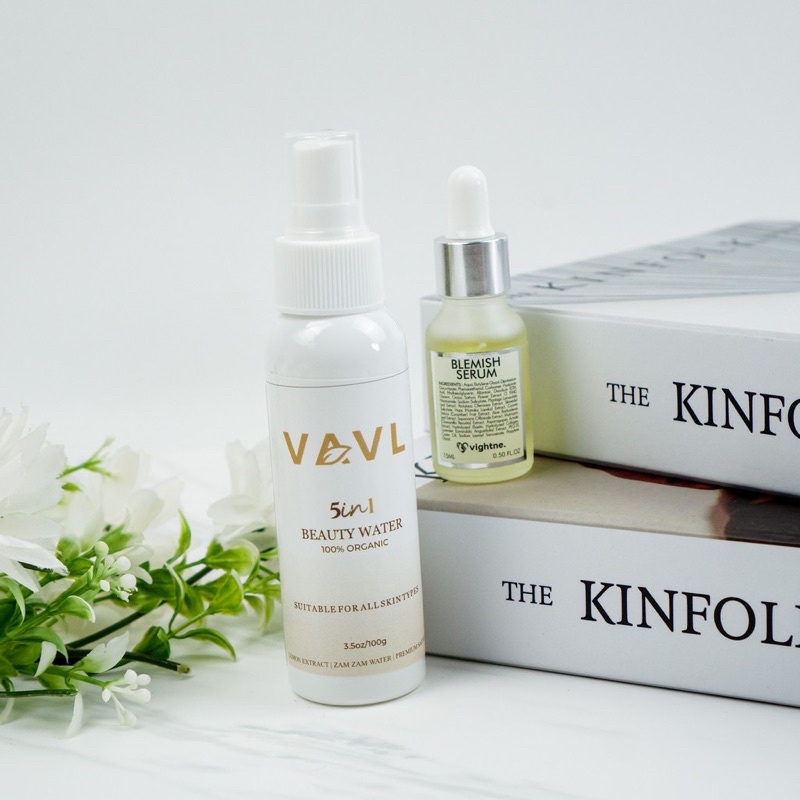 PAKET GLOW VAVL BW ORI + BLEMISH SERUM