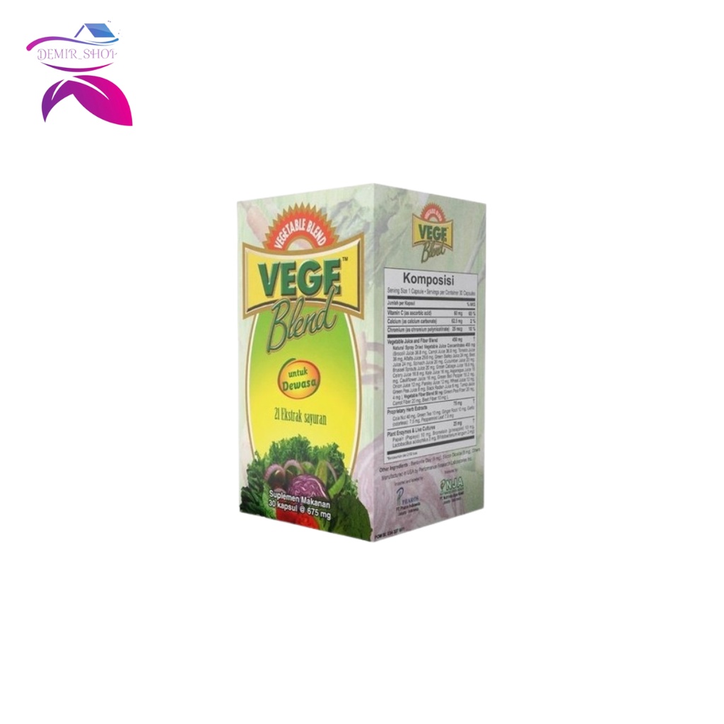 Vegeblend Adult / Vegeblend Dewasa Ekstrak 21 Sayuran