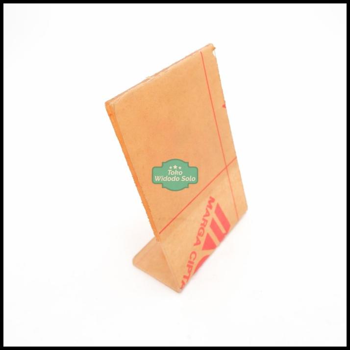 

Acrylic Stand A6 105X150Mm Akrlik Tent Tempat Brosur Iklan Nama