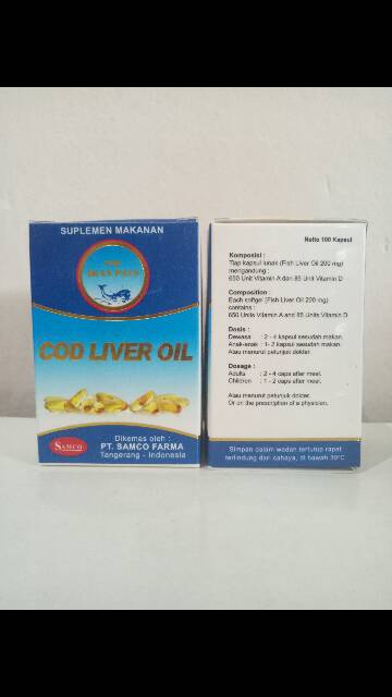 Cod liver samco 100