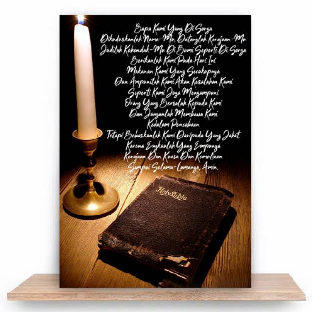 HiasanDinding/DoaBapaKami/Rohani