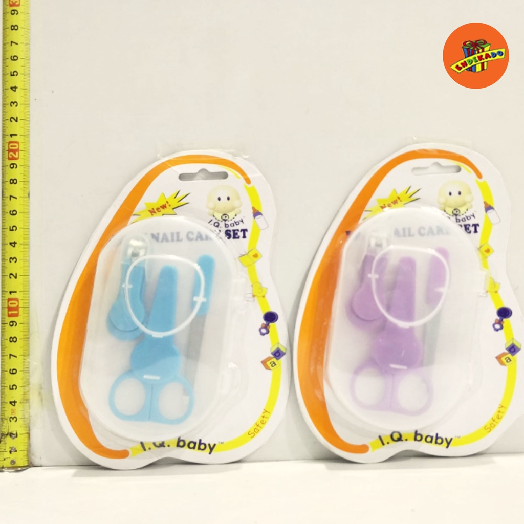 I.Q BABY NAIL CARE SET - Set Gunting Kuku Bayi