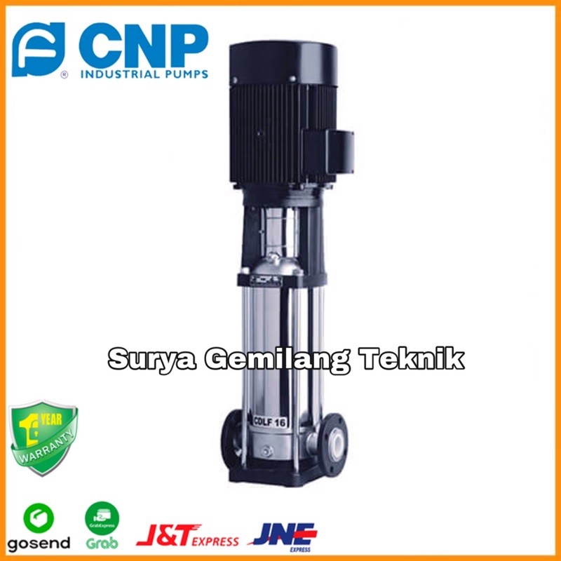 Pompa Dorong Multistage Vertical CNP CDLF 4-8 220V Booster Pump CNP