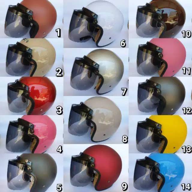 HELM BOGO RETRO KLASIK