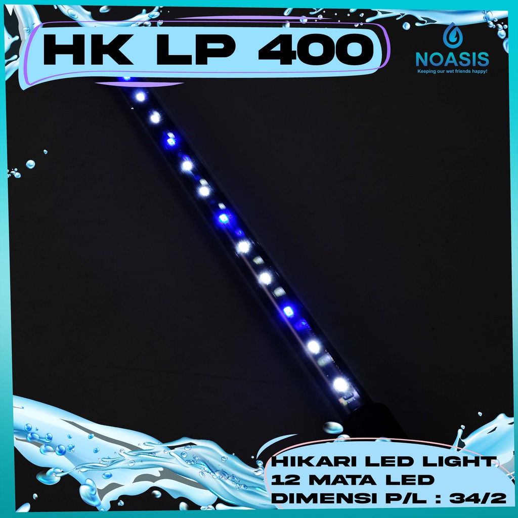 LAMPU LED CELUP AQUARIUM HIKARI HK LP 400 HK P 400 AKUARIUM AQUASCAPE