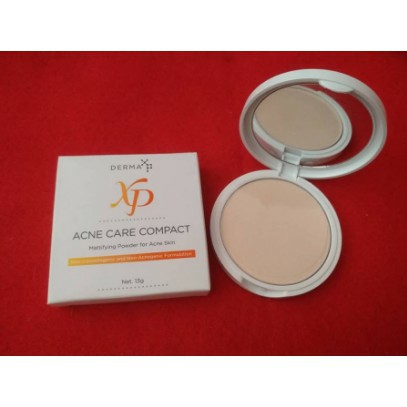 Derma XP Acne Care Compact - 13 gram (Bedak Untuk Kulit Berjerawat - Non Komedogenik)