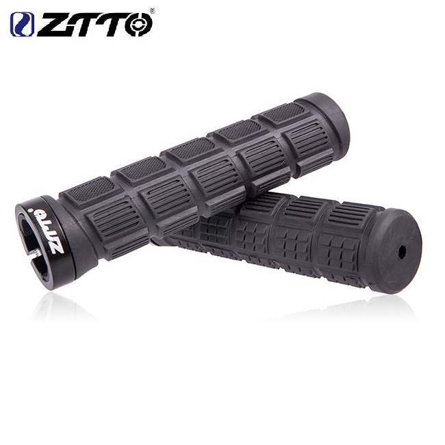 Handgrip ZTTO single Lock rubber pegangan stang sepeda mtb model Ergon