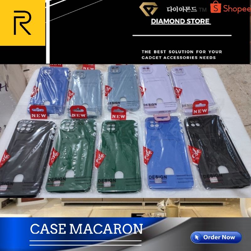 REALME SOFT CASE REALME C20 CASING SLIM MATTE MACARON