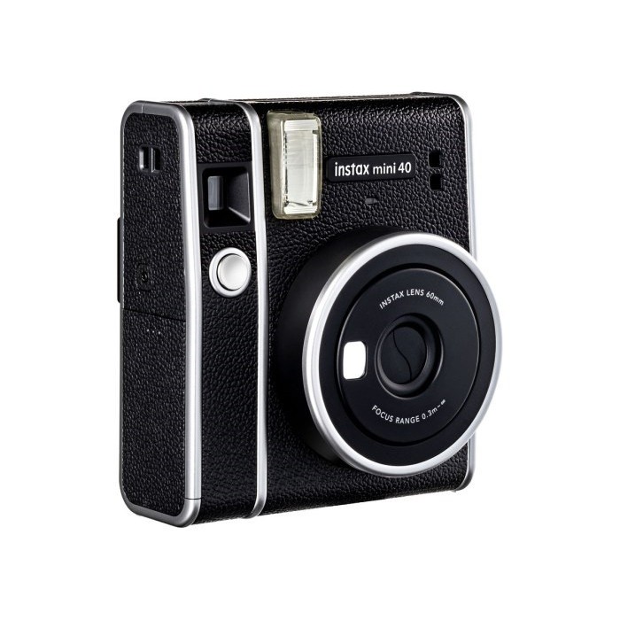 Fujifilm Kamera Instax Mini 40 Single Black - Garansi Resmi-1