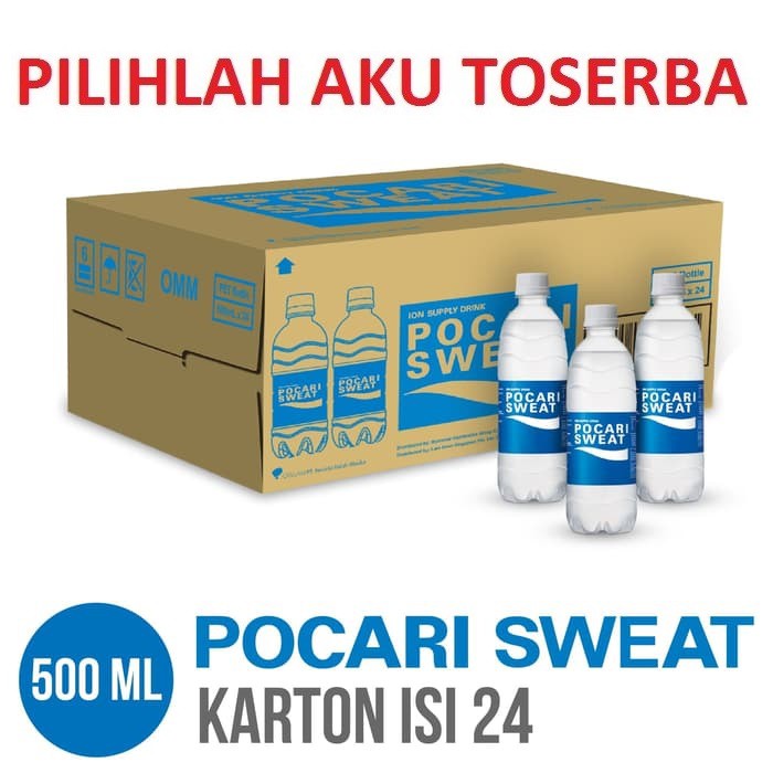 POCARI SWEAT PET 500 ml - (1 KARTON ISI 24)