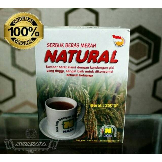 

Serbuk Beras Merah (SBMN) 250gr/ Nasa Resmi