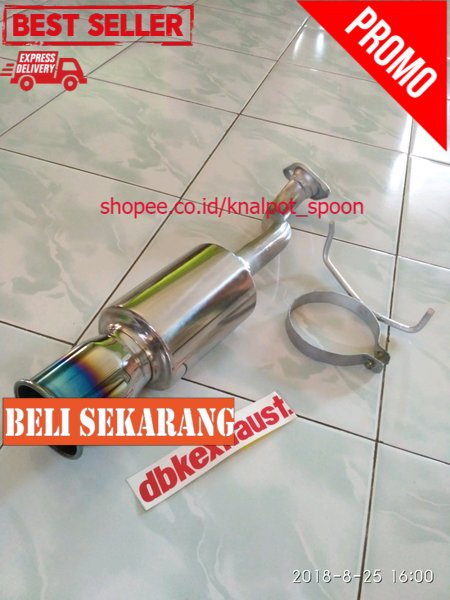Knalpot spoon Knalpot spoon bolt on Honda brio