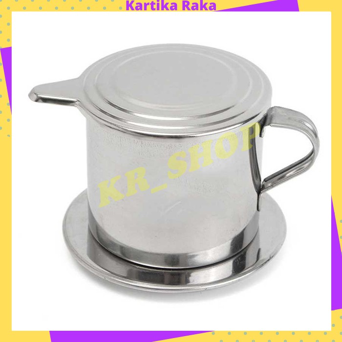 OneTwoCups Filter Saring Kopi Coffee Drip Pot Stainless Steel