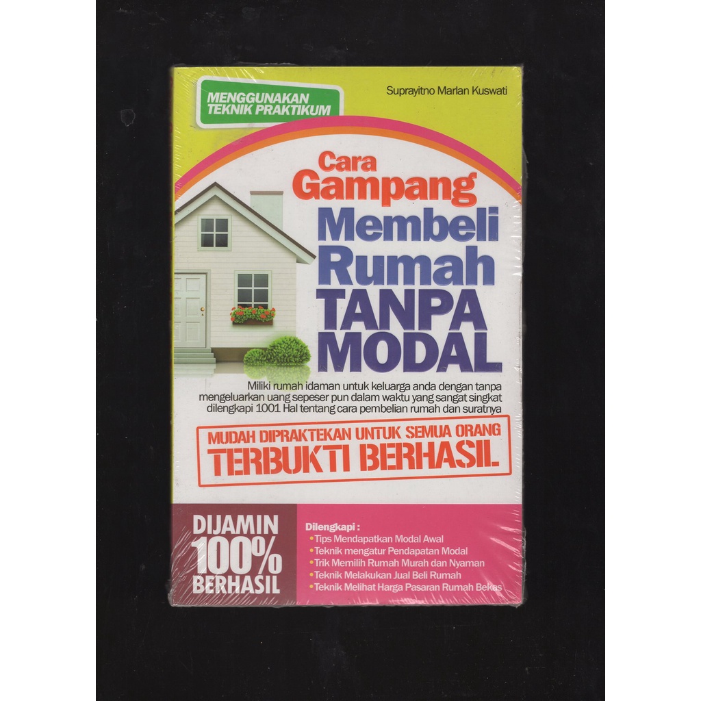 

BUKU CARA GAMPANG MEMBELI RUMAH TANPA MODAL