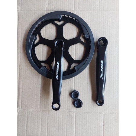 CRANK SINGLE BALAP 48T Arm 170 cm Hitam TREX Original