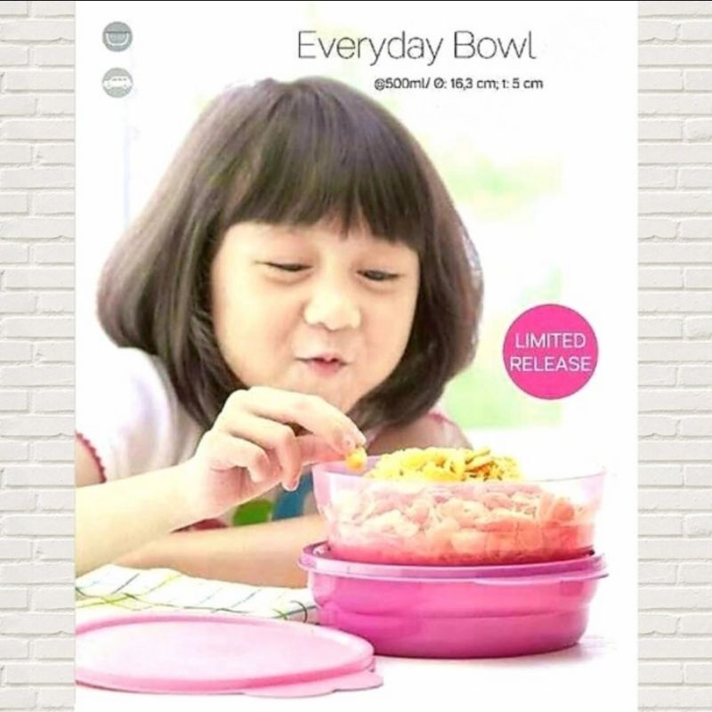 tupperware everyday bowl - kotak bekal anak - kotak bekal lucu