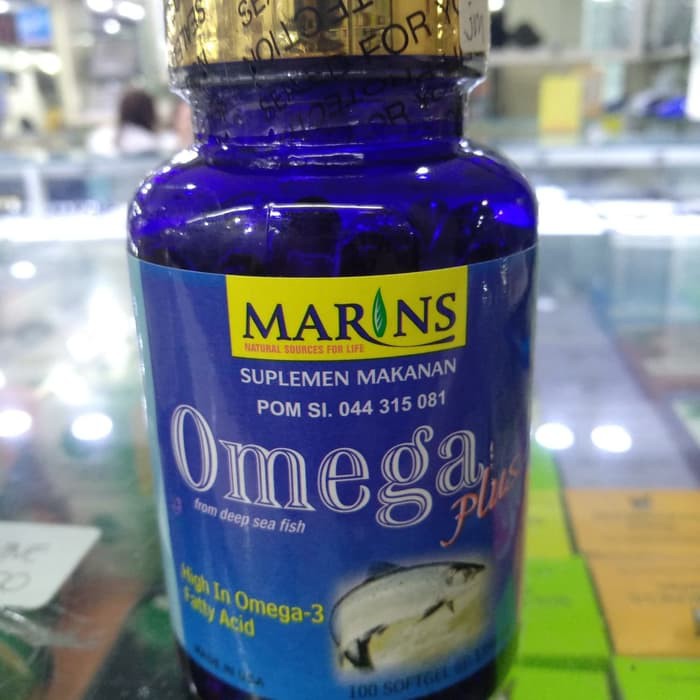 MARINOX OMEGA 3 1000MG. EPA 400 DHA300 ISI100'S omg