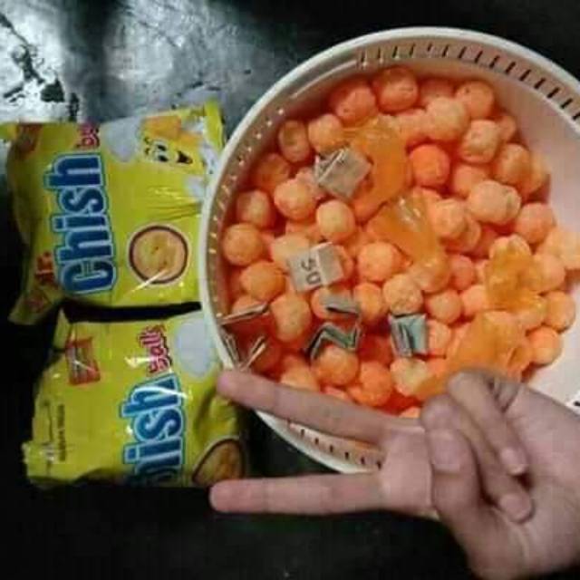 

Chiki berhadiah uang tunai Mr chish baca deskripsi produk (10 pcs)