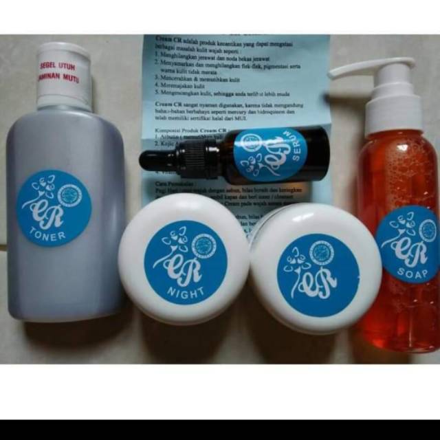 Cream CR original free lipstik Dolby 3000 / pensil alis Viva coklat