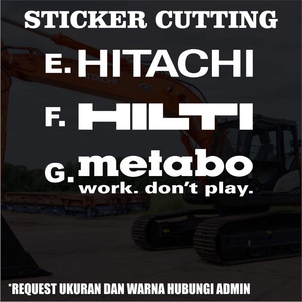 Sticker Cutting Sponsor Tool Rockwell,Hitachi DLL