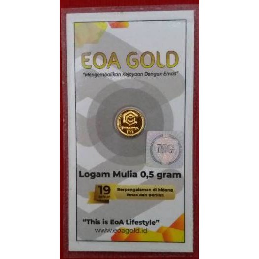 EOA GOLD 0.5 GRAM