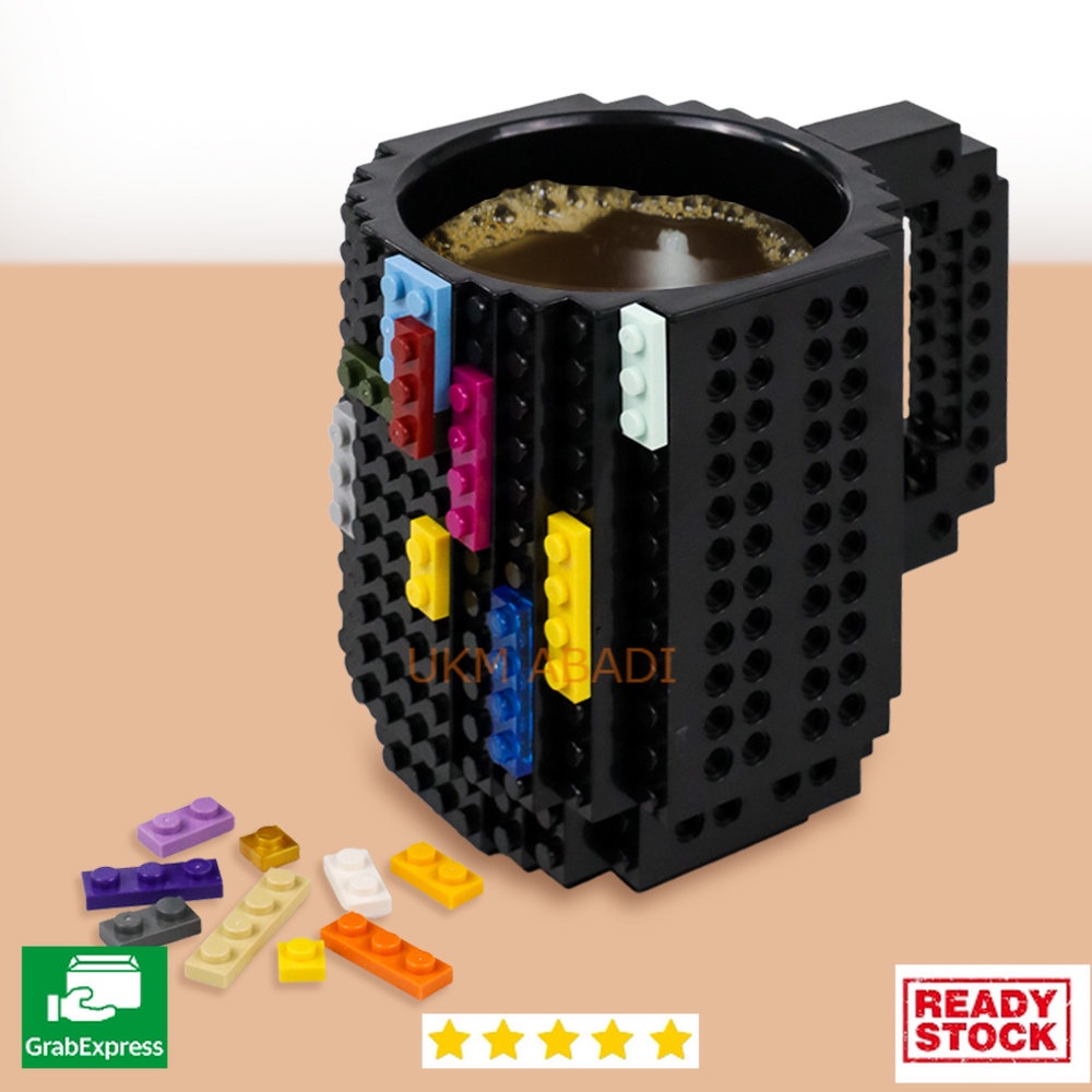 Gelas Mug Unik L3G0 Build on Brick 936SN