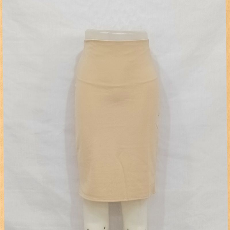 Rok Pendek Span Kerja Kantor Hitam Bahan Karet