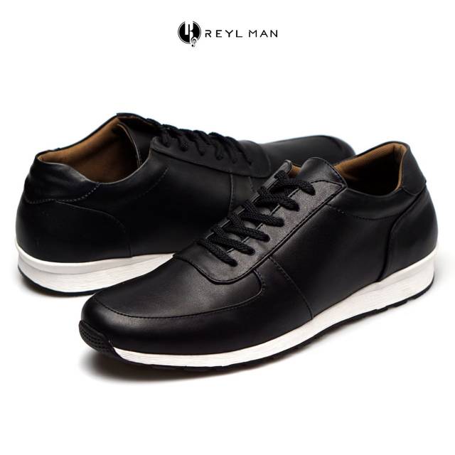 REYL ALLEGRO - Sneakers Pria | Sepatu Sneakers Pria Gaya Trendy Kampus Traveling  Original Leather