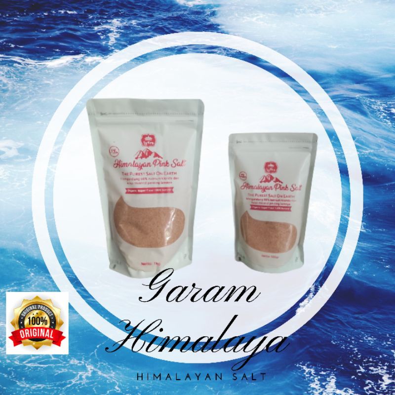 Garam Himalaya/Himsalt 250 gram  bumbu penyedap rasa murah original asli Himalayan pink salt natural