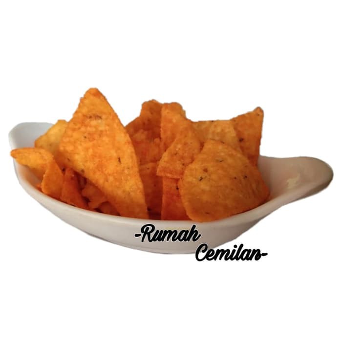 

KERIPIK JAGUNG TORTILA BALADO 250GR/KERIPIK KILOAN /SNACK
