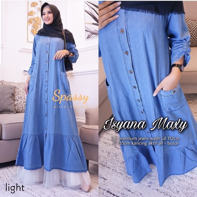 Isyana maxy jeans  spassy