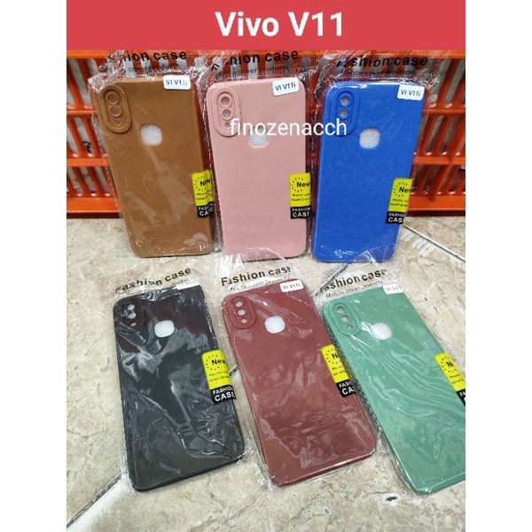 SoftCase Vivo V11i V11 Silikon Casing Macaron Pro